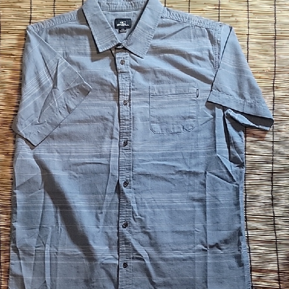 O'Neill Gray Casual Button Down Shirt
